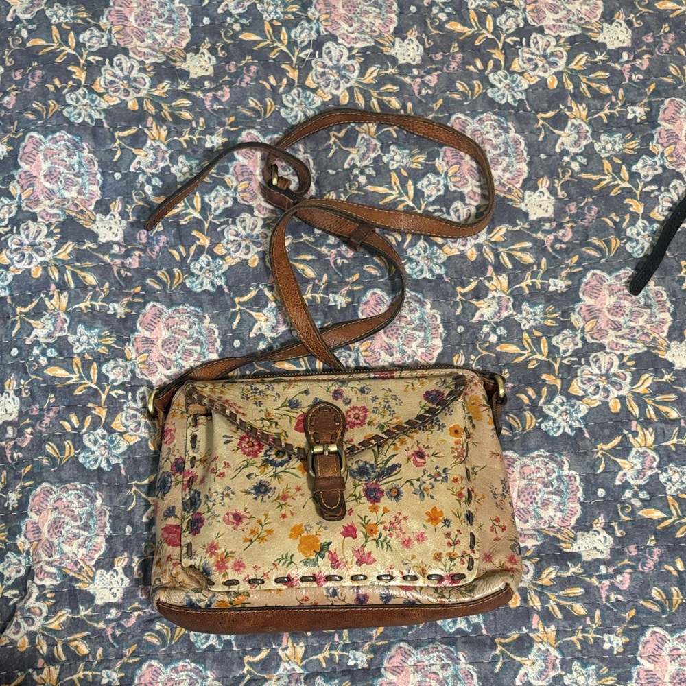 Patricia Nash Floral Tan Women's Bag
